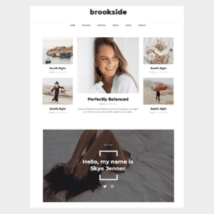 Brookside WordPress Blog Theme