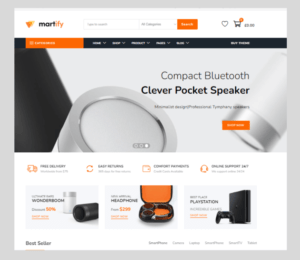 Martify WooCommerce Marketplace WordPress Theme